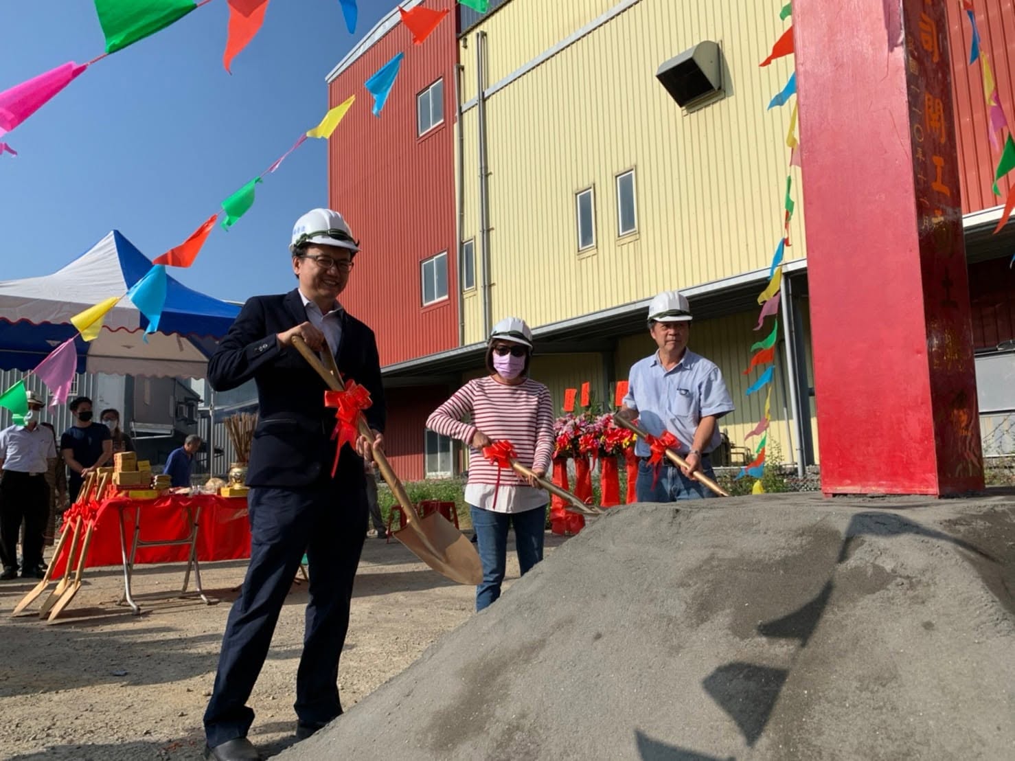 2021 年龐尼維爾桃園新屋蒸餾二廠動土儀式